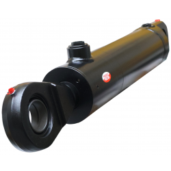 POLSKI MOCNY SIŁOWNIK HYDRAULICZNY CYLINDER SKOK 400 SKRAW-MET